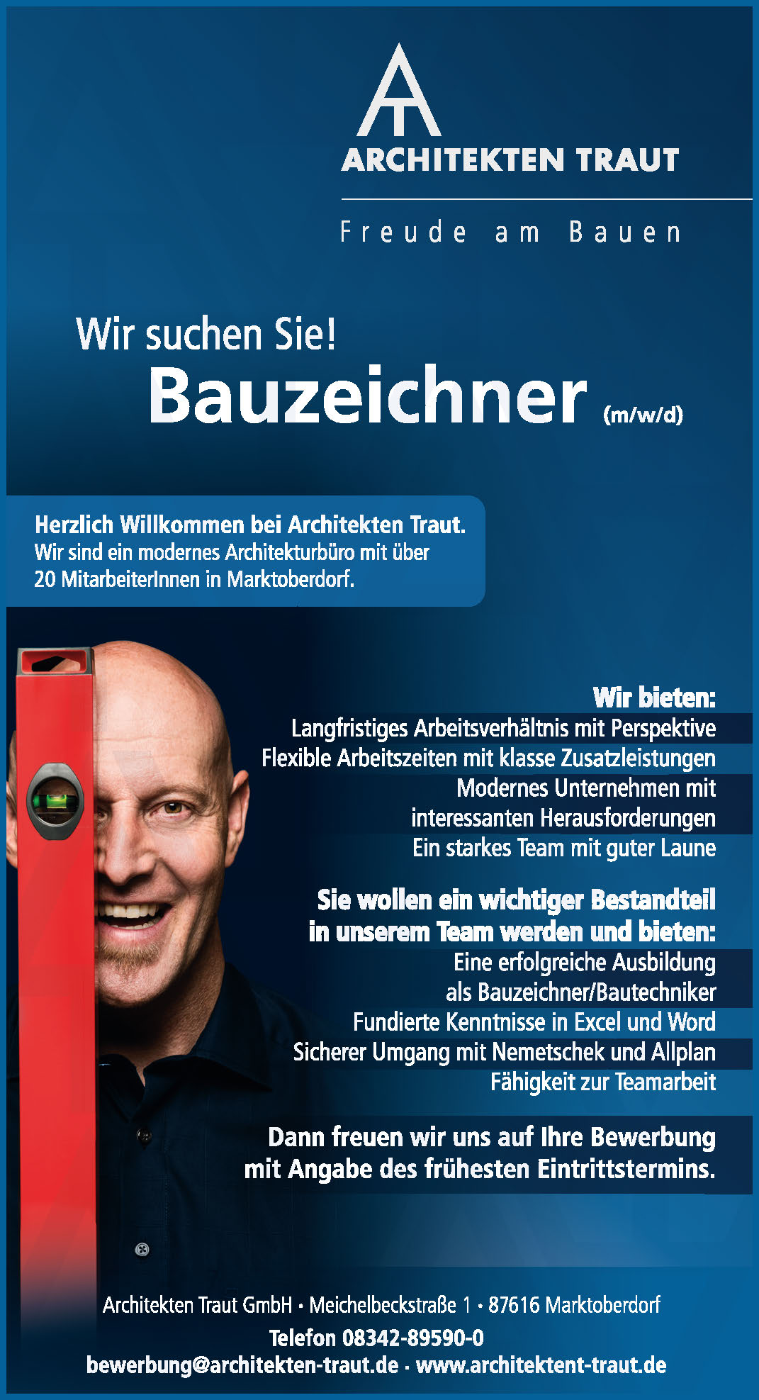 Stellenanzeige_90x165_2022_Bauzeichner